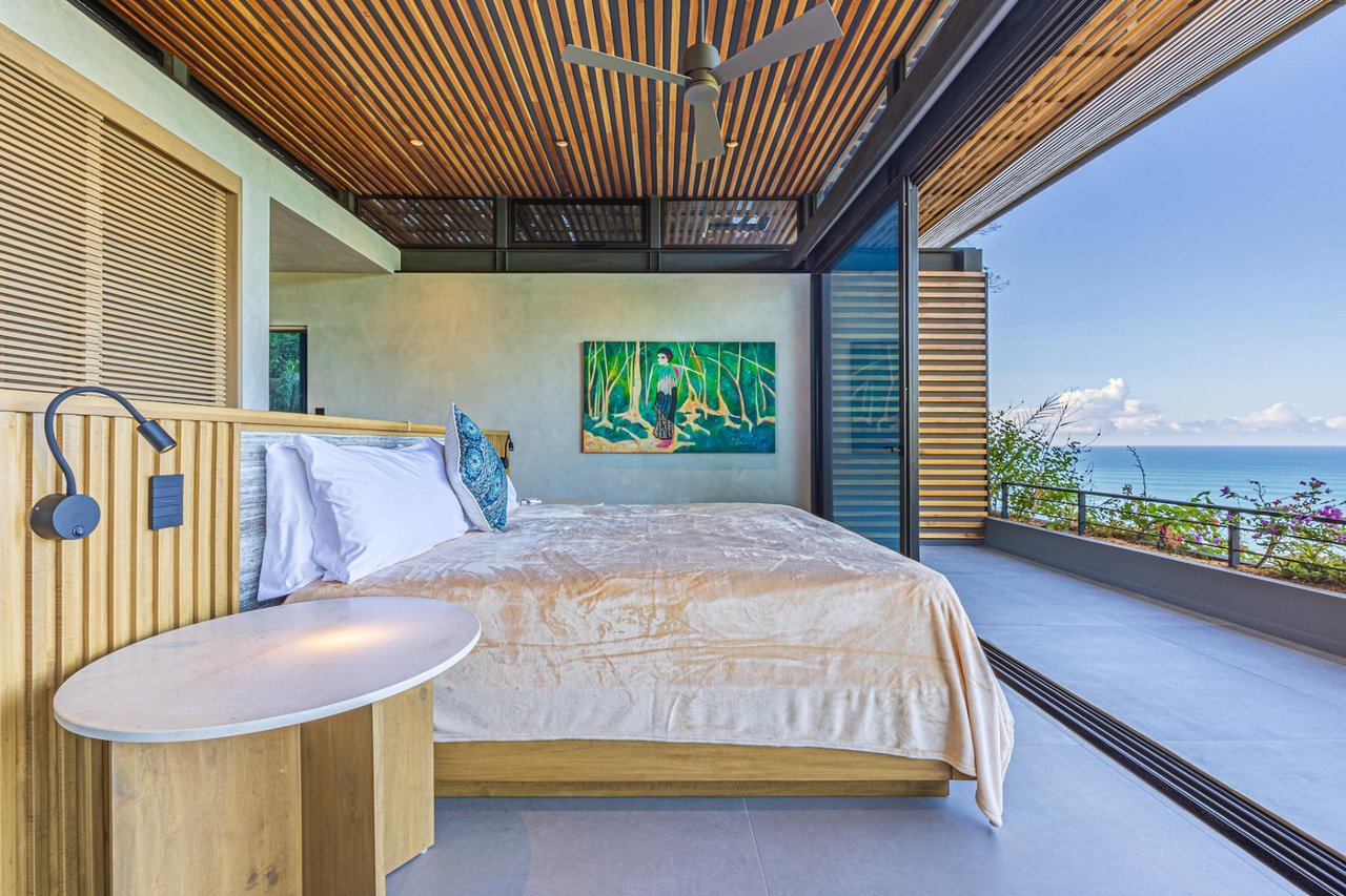 Designer Tropical Ocean View Home, Dominical, Puntarenas