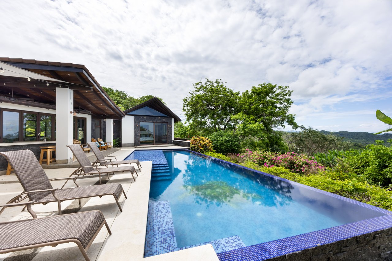 Casa Cielos | Ocean View Hilltop Retreat Near Playa Avellanas