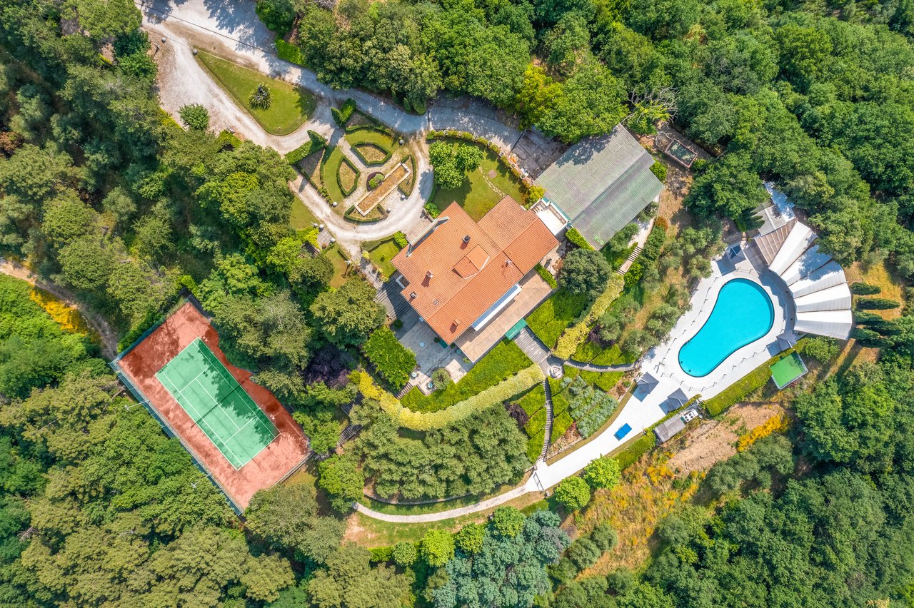 Map of Family Rental Retreat in Tuscany