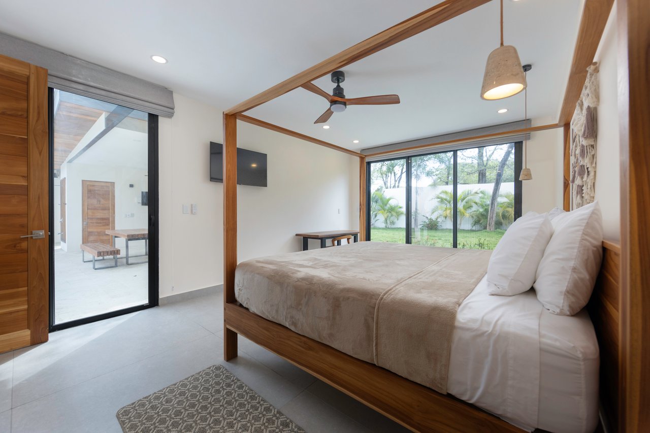 Casa Guacamaya Roja Lot B20 | Elegant 4-Bedroom Home with Pool & Outdoor Kitchen, Steps from Playa Grande Beach, Costa Rica