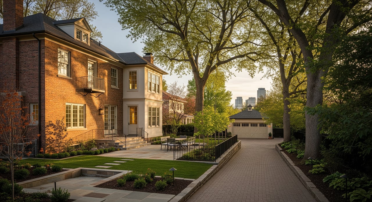 Lot Sizes And Alley Access In Observatory Park