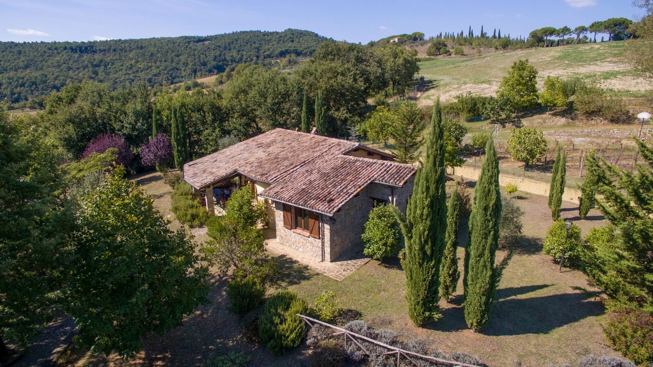 Restored Charming Stone Villa Perched in Hills