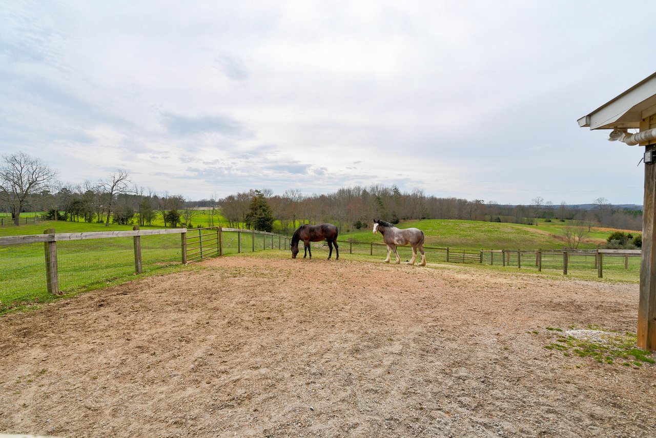 29-Acre Equestrian Estate with 14-Stall Barn