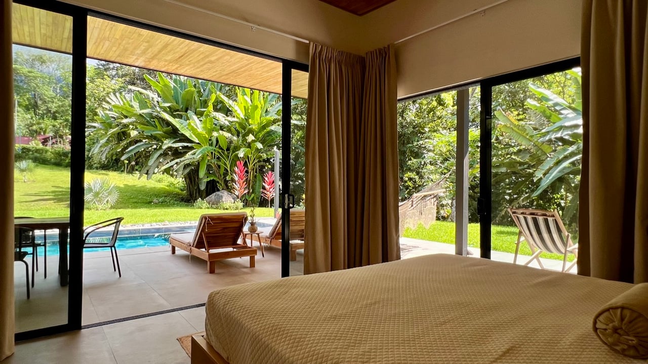 Stunning New Modern Home in Ojochal – Usable Lot Surrounded by Jungle and Creeks