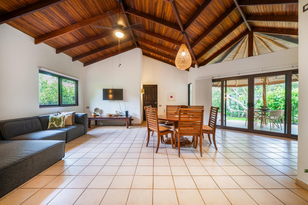 Villa Orquidea #17 | Charming 2-Bedroom Tropical Villa with Private Pool, Steps from Playa Langosta