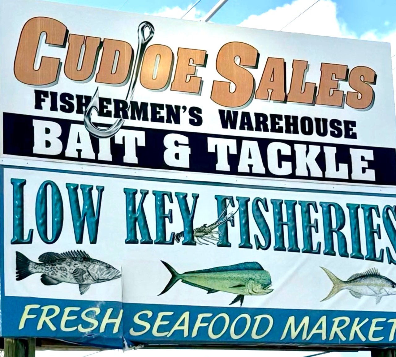 Cudjoe Sales Fisherman's Warehouse