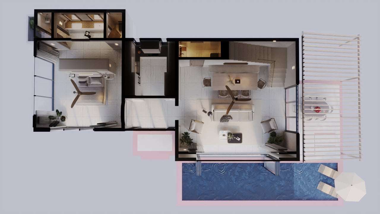 3 bedroom, Villa, Las Orcas