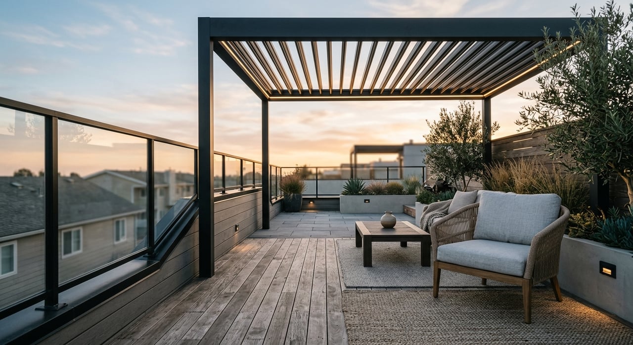 Lake View Rooftop Deck Living: Buyer Considerations