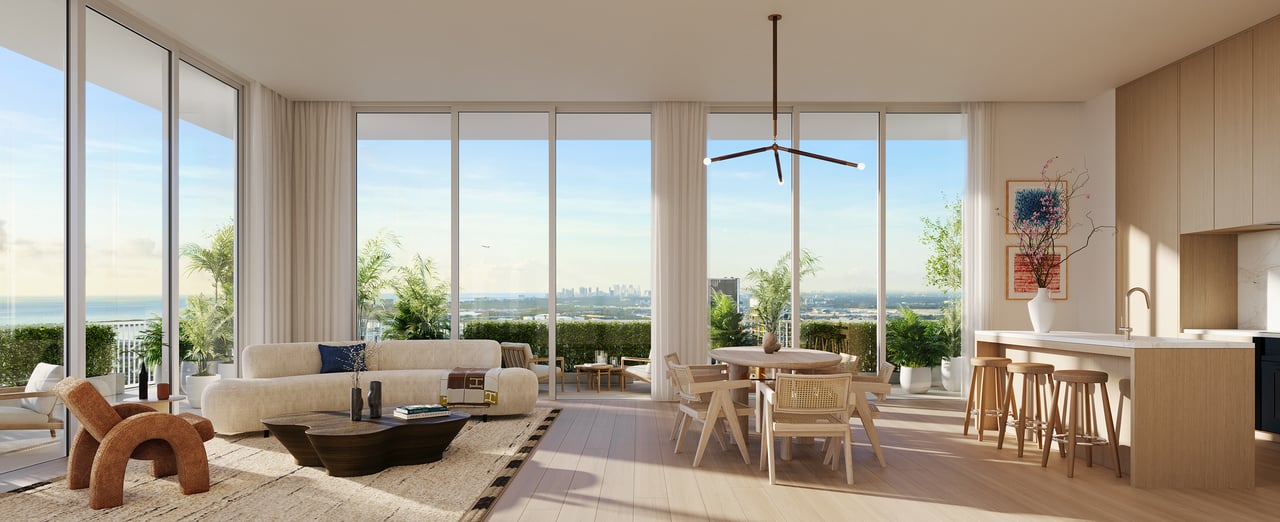 Viceroy Condos Fort Lauderdale | Living Room