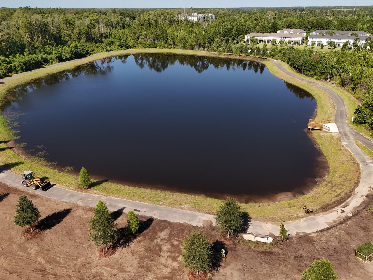 Scenic Lake in EverRange New Construction Community