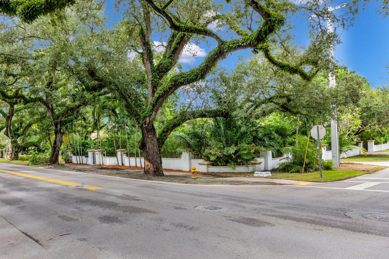 New to Market: A Coral Way Classic on 15,000+ SF