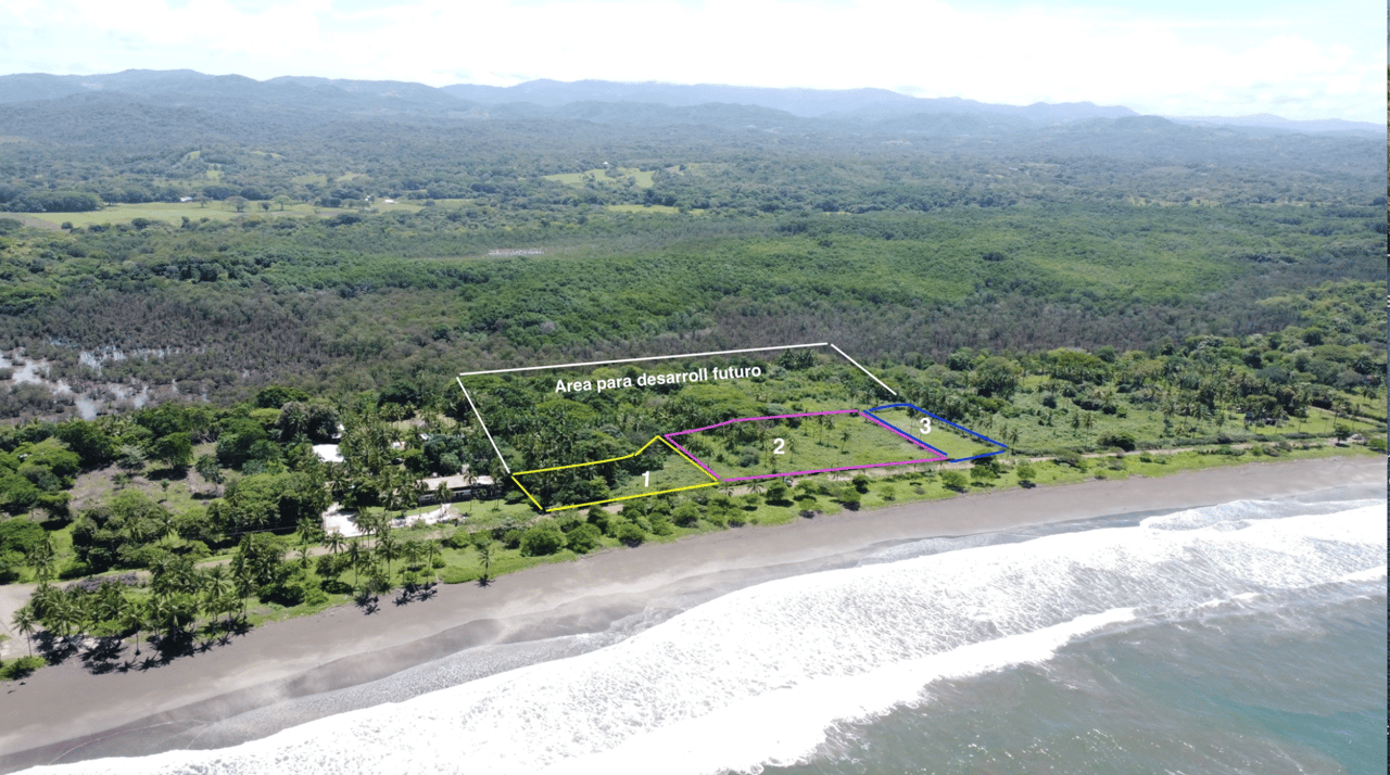 Playa Junquillal 3 Unique Side-By-Side Beachfront Properties