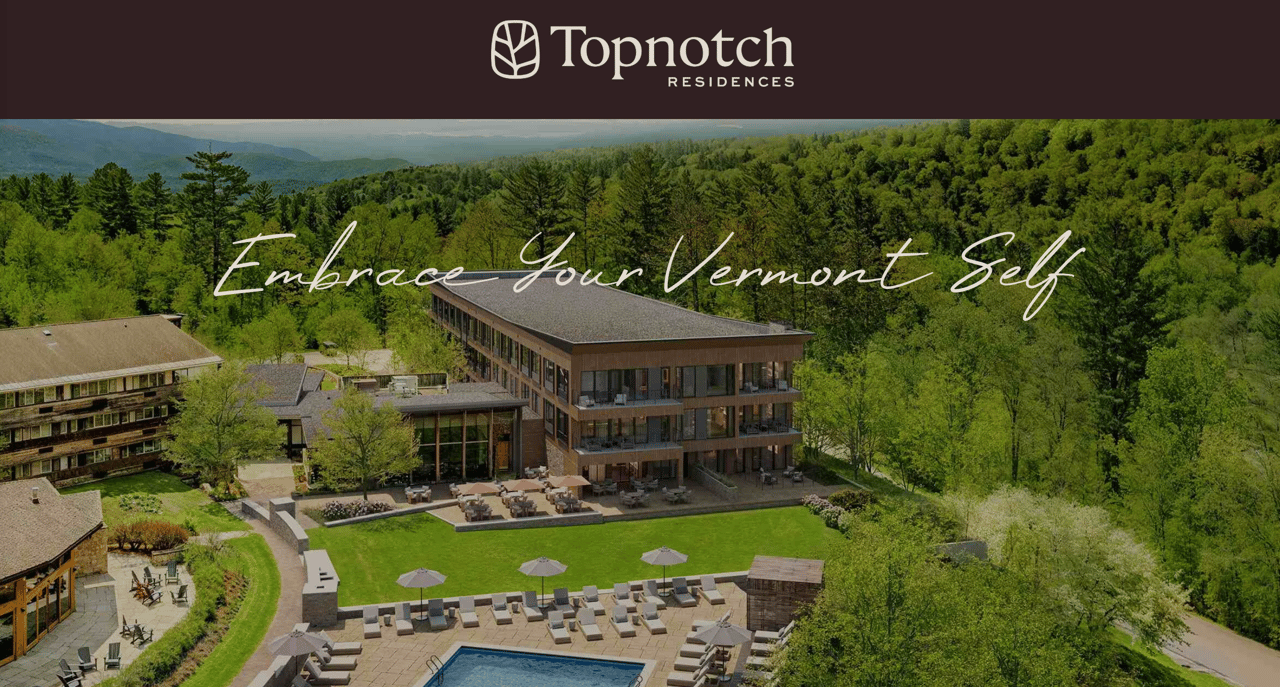 Topnotch Residences in Stowe, Vermont 