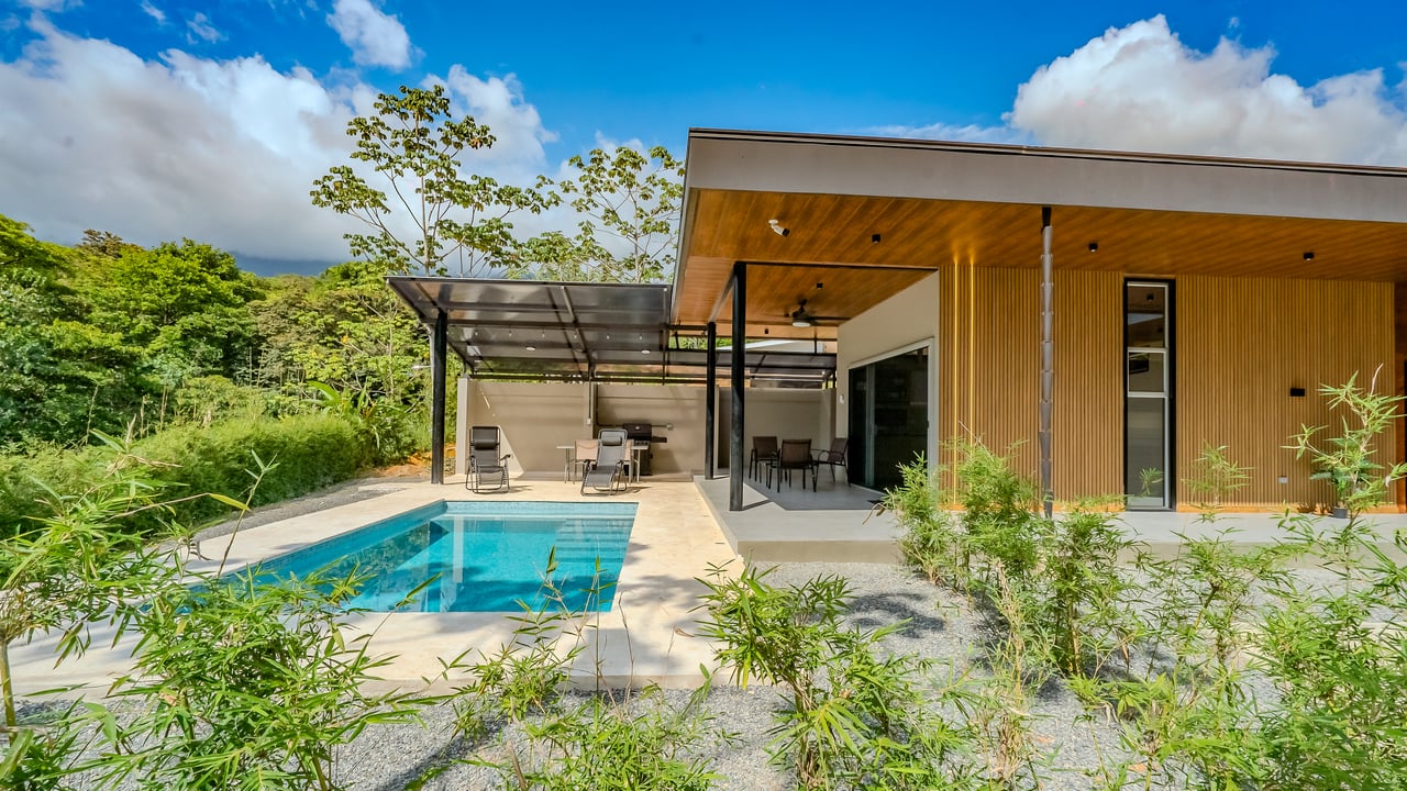 Brand New Tropical Jungle Home in Ojochal