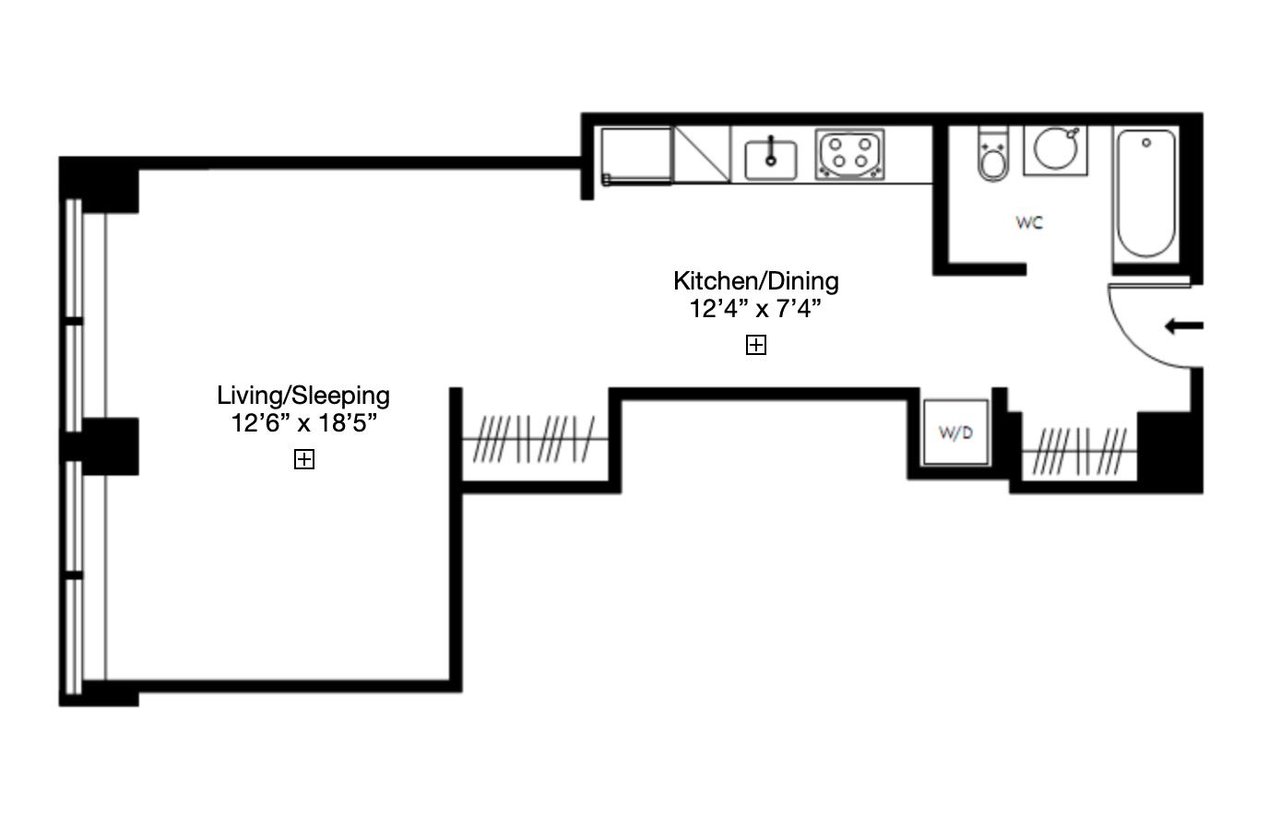 95 Wall Street, Apt 708