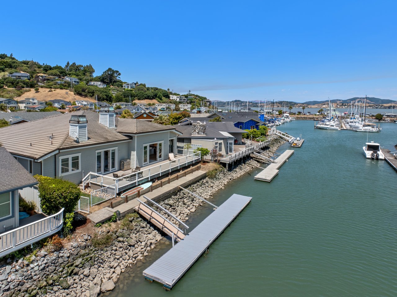 Updated Single-Level Waterfront Retreat