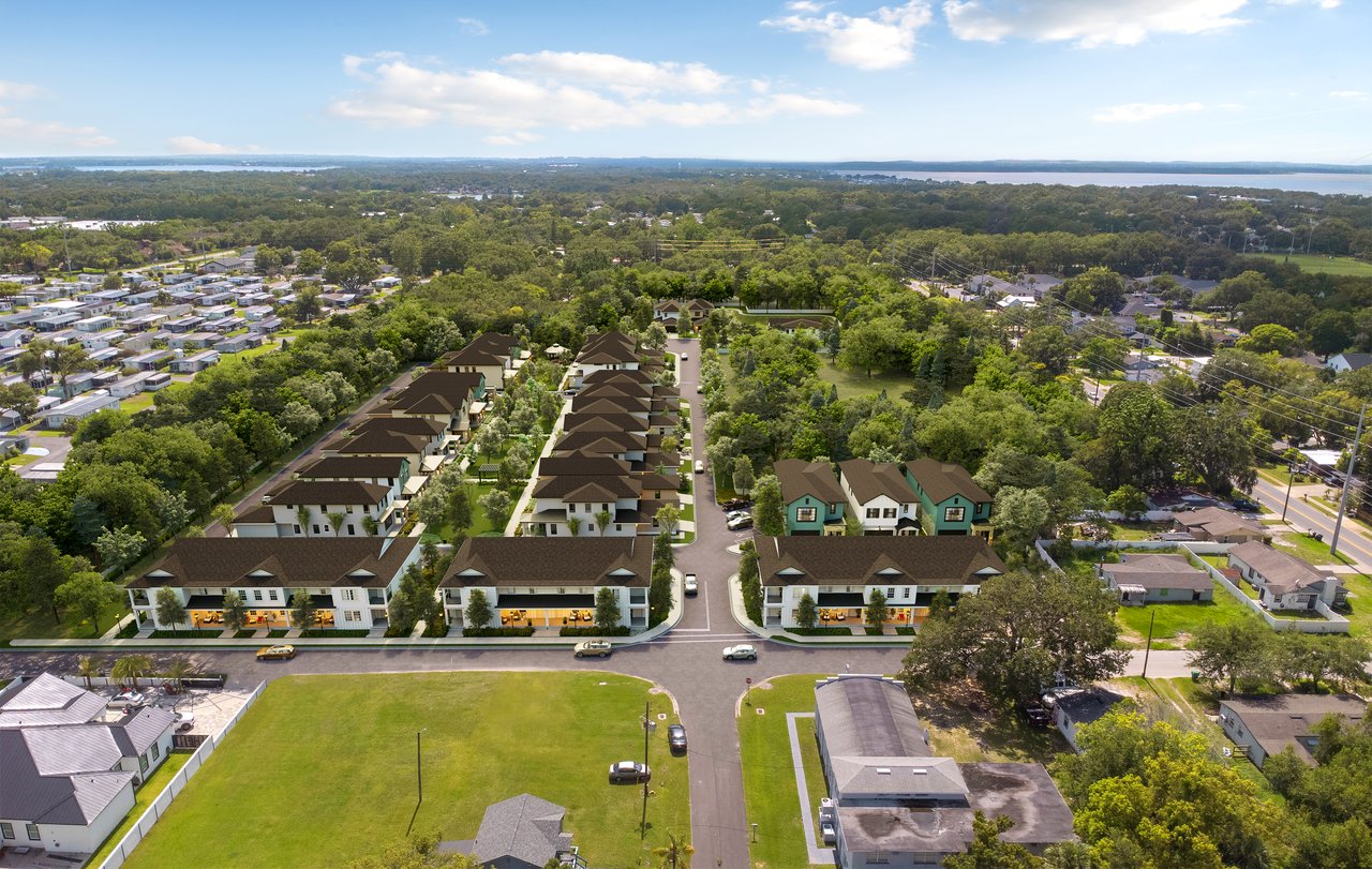 Inside Lakeview Village Estates In Winter Garden