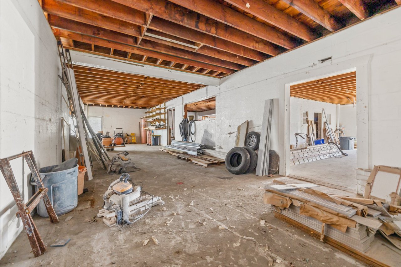 Warehouse, retail, multifamily property