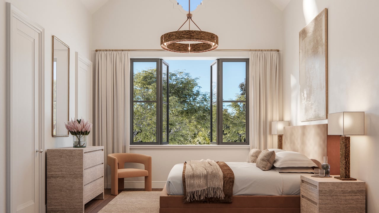 The Village at Coral Gables lofts bedroom 