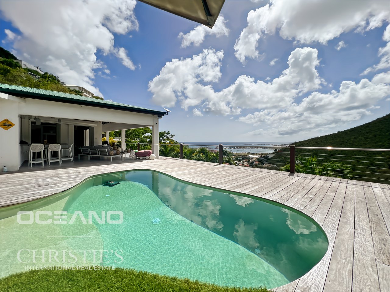 Almond Grove Villa – Ocean and Hillside Views – OCEANO Christie’s International Real Estate