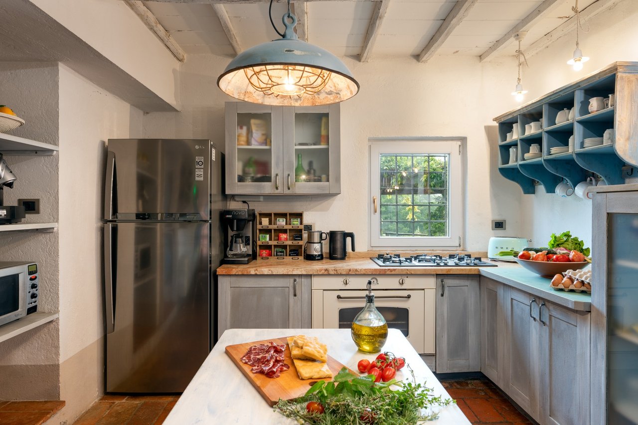 Renovated 18th Century Tuscan Home With Beautiful Hill Views