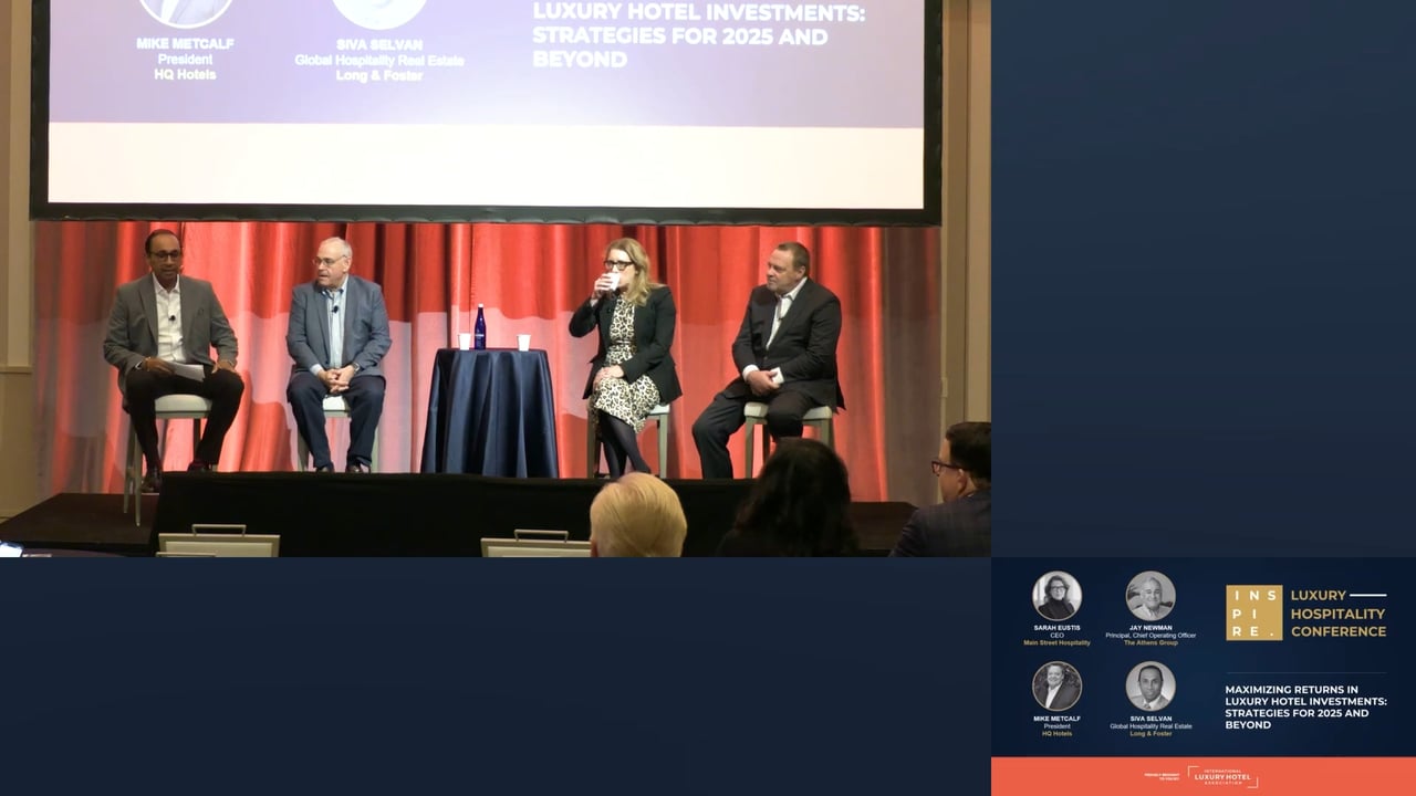 Maximizing Returns in Luxury Hotel Investments | INSPIRE Luxury Hospitality Conference