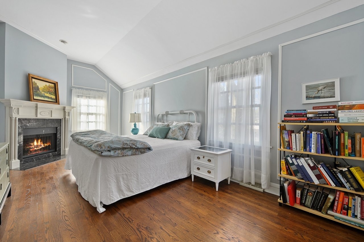 This classic home gives a warm welcome