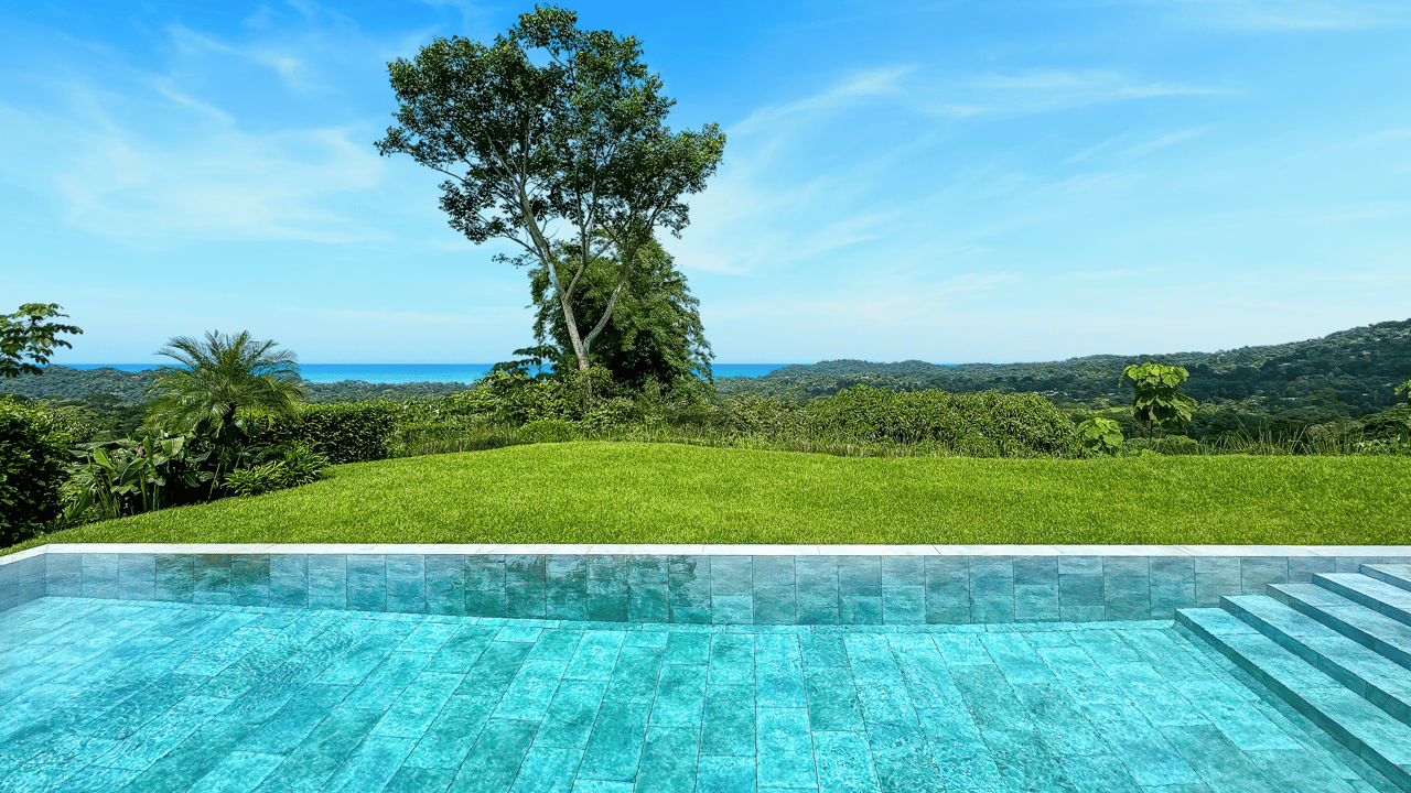 Elegant Estate with Ocean & Jungle Views