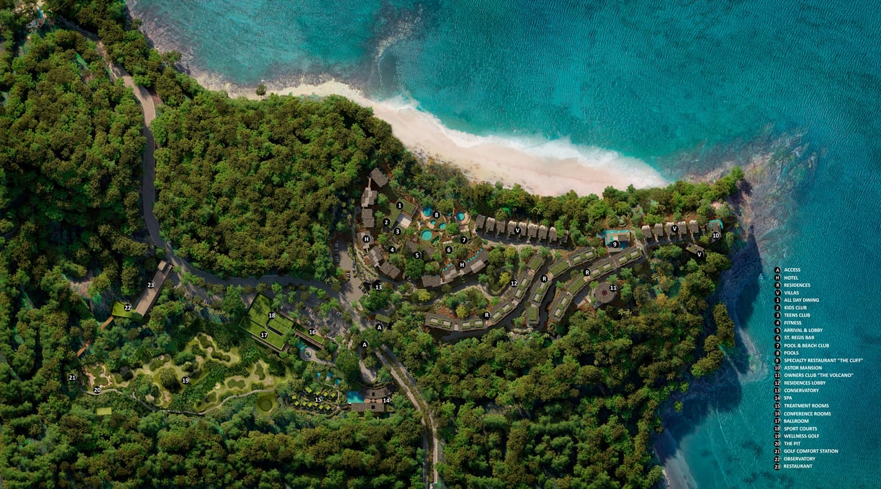 The Residences at The St. Regis Papagayo, Costa Rica.