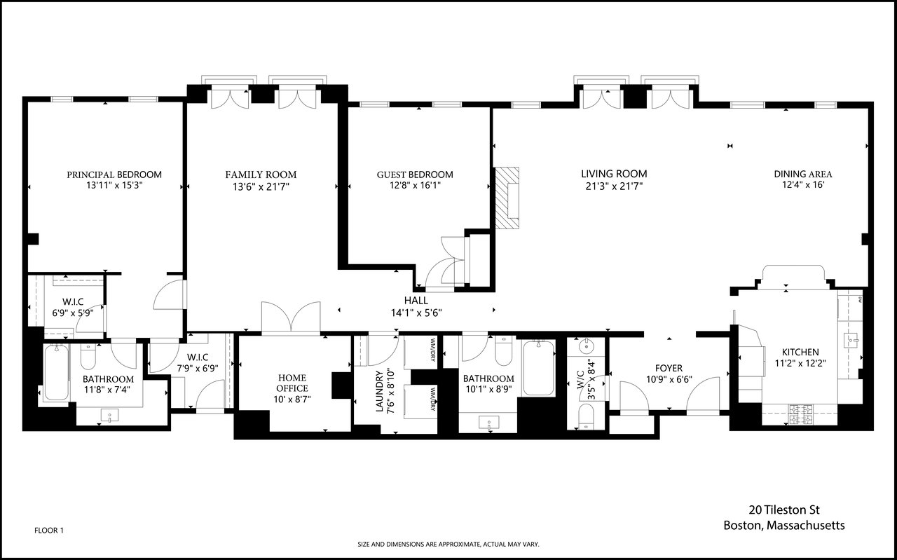 Columbus Court, Residence 3HI