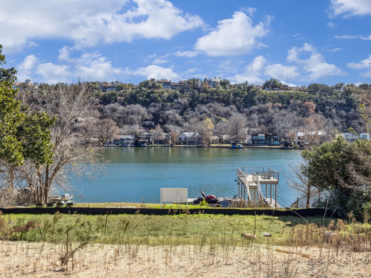 Shovel-Ready Lake Austin Lot with Permitted Plans + Double-Slip Dock