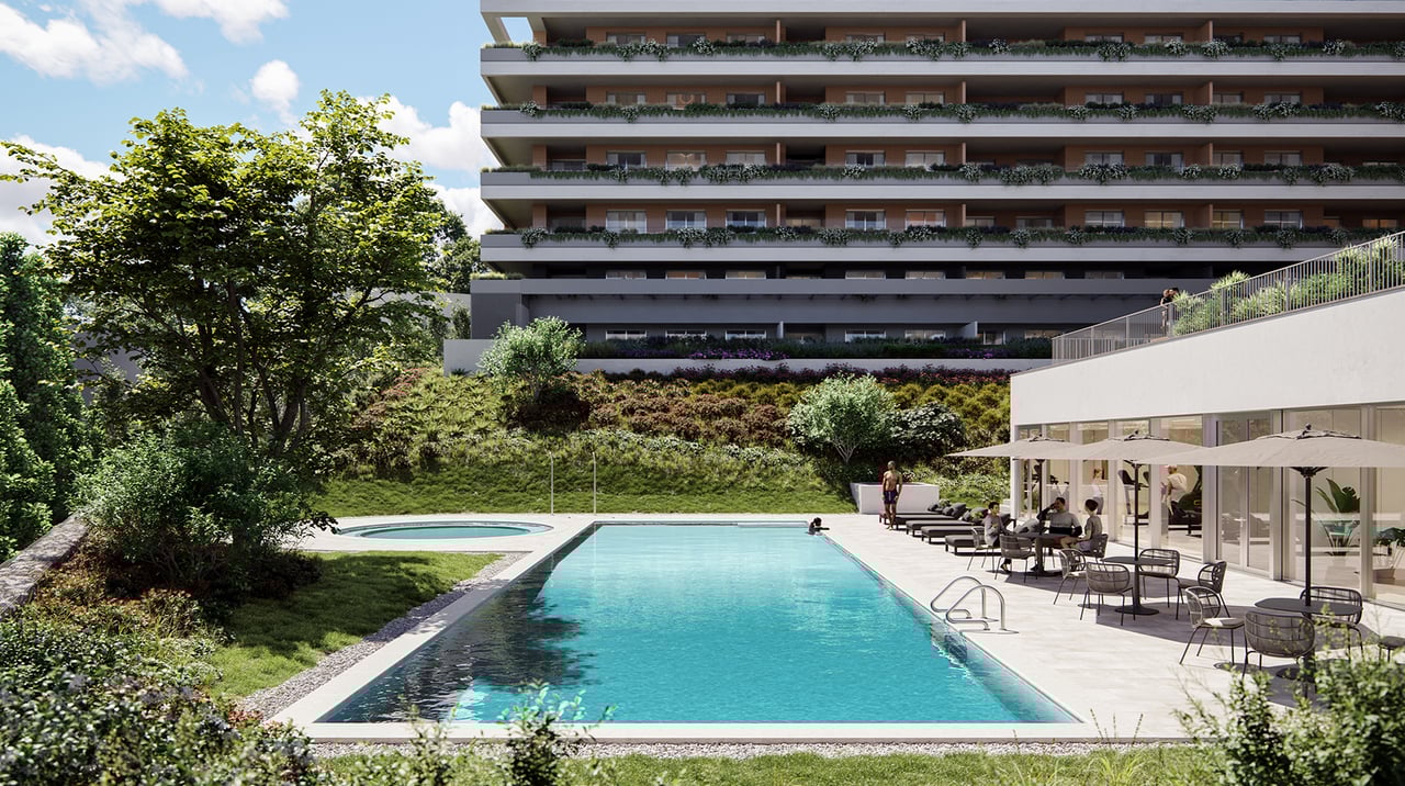 Contemporary 4-Bedroom Apartment with Private Terrace and Parking – Elevated Living in Maia, Portugal