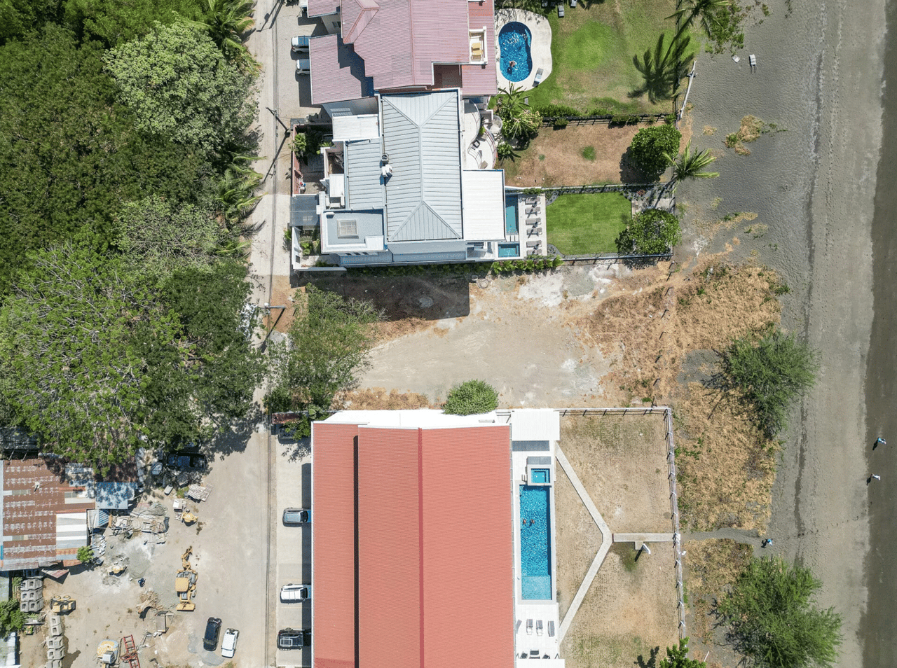 Titled Beachfront Lot Playa Potrero - Dream Home Site