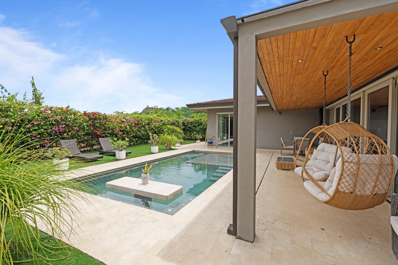 Casa Coralina | Elegant Home in Top Gated Community with Private Pool, Lush Gardens, & Incredible Amenities.  Located on a Double Lot w/ Ocean View!