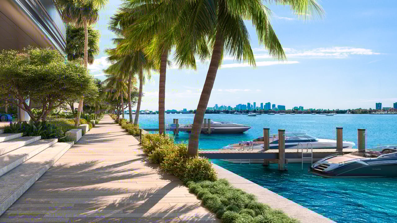 Pagani Residences boardwalk marina 