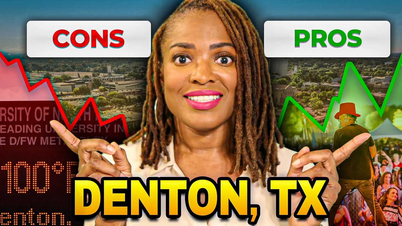 Pros and Cons of Living in Denton Texas | Is This Dallas Metro Suburb Right for You?