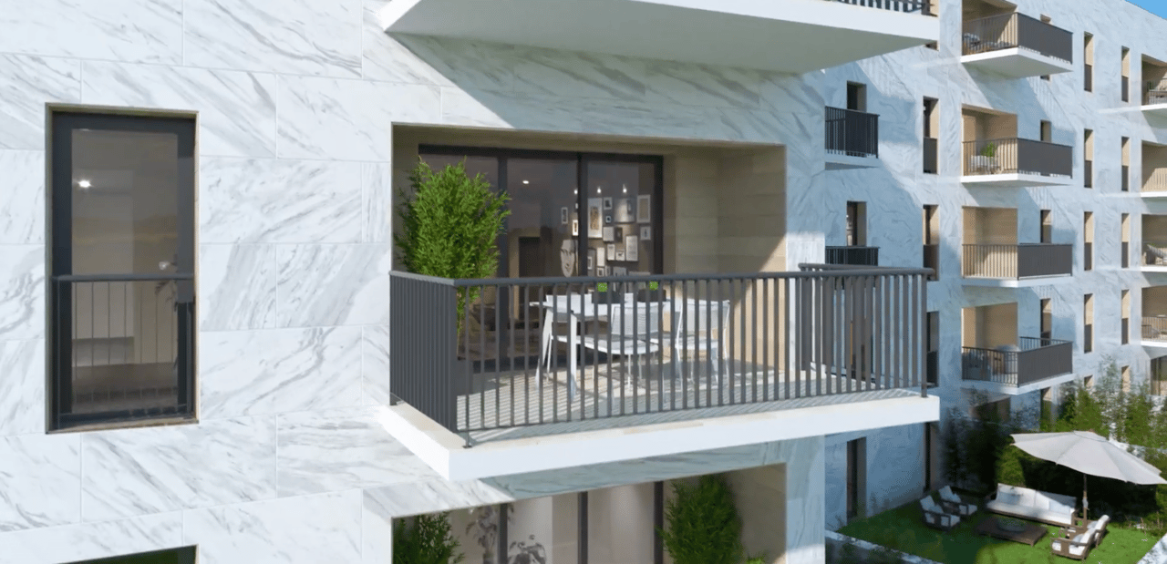 Modern 3-Bedroom Apartment with Expansive Terrace and Garage – Elevated Living in Setúbal, Portugal