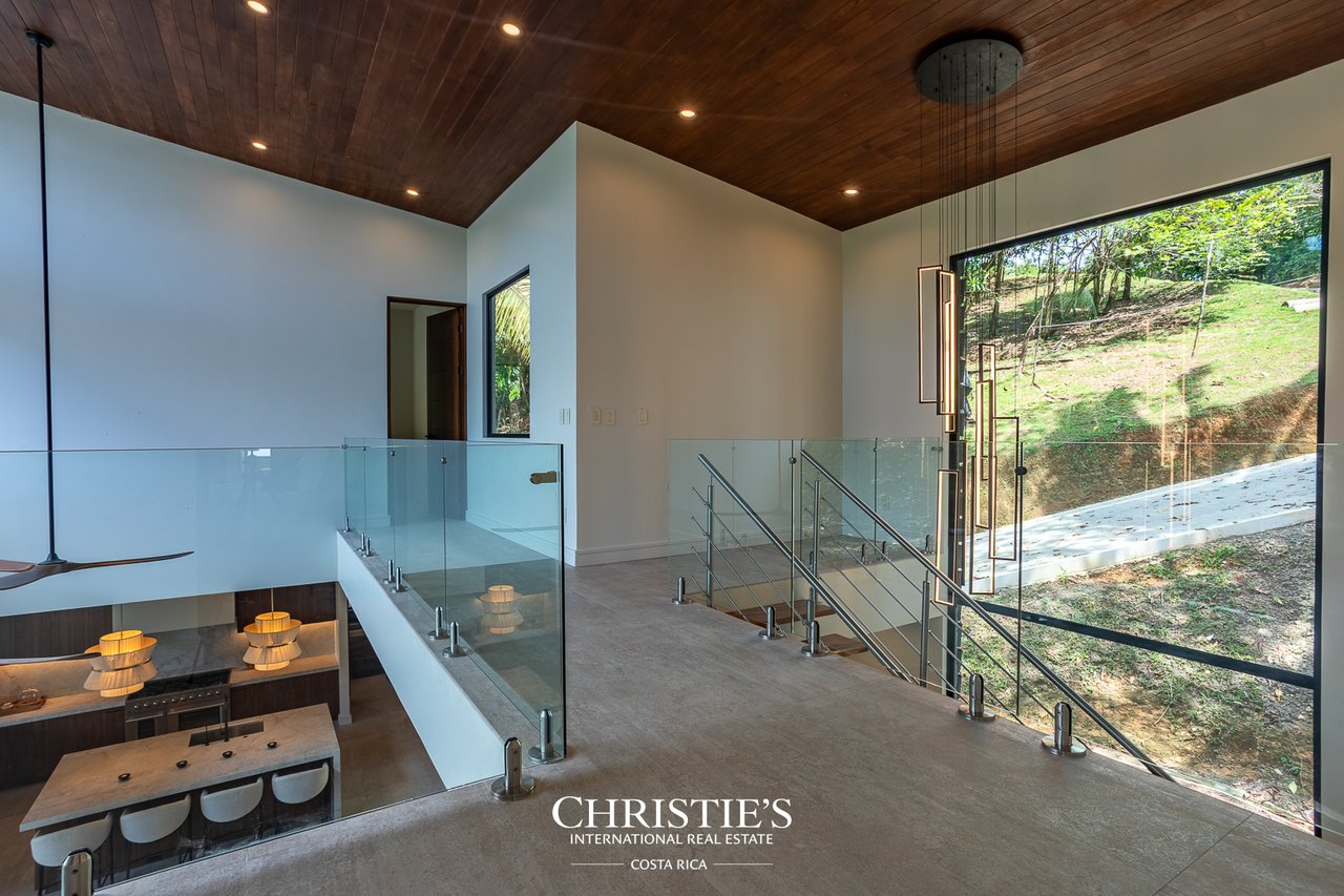 Modern Tropical Ocean & Mountain View Home