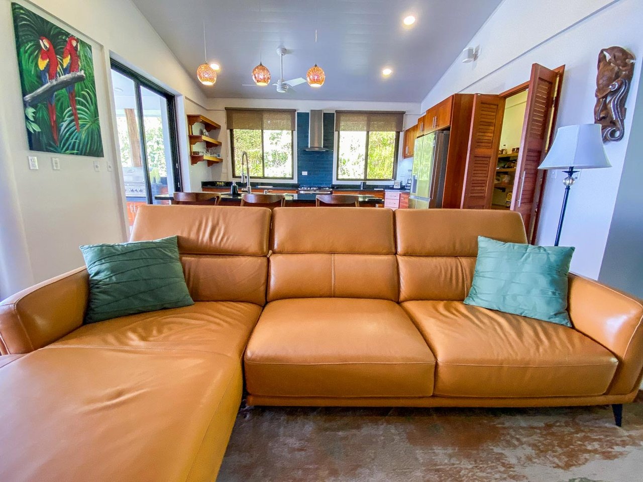 Private 2-Bed Hacienda with Ocean & Mountain Views, Pool & Development Potential in Ojochal