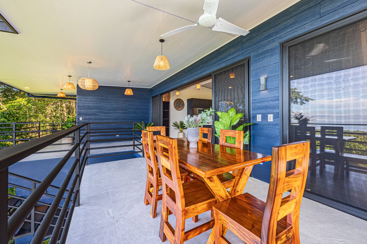 Villa del Altamonte, Best Ocean View Home in the Hills of Uvita.