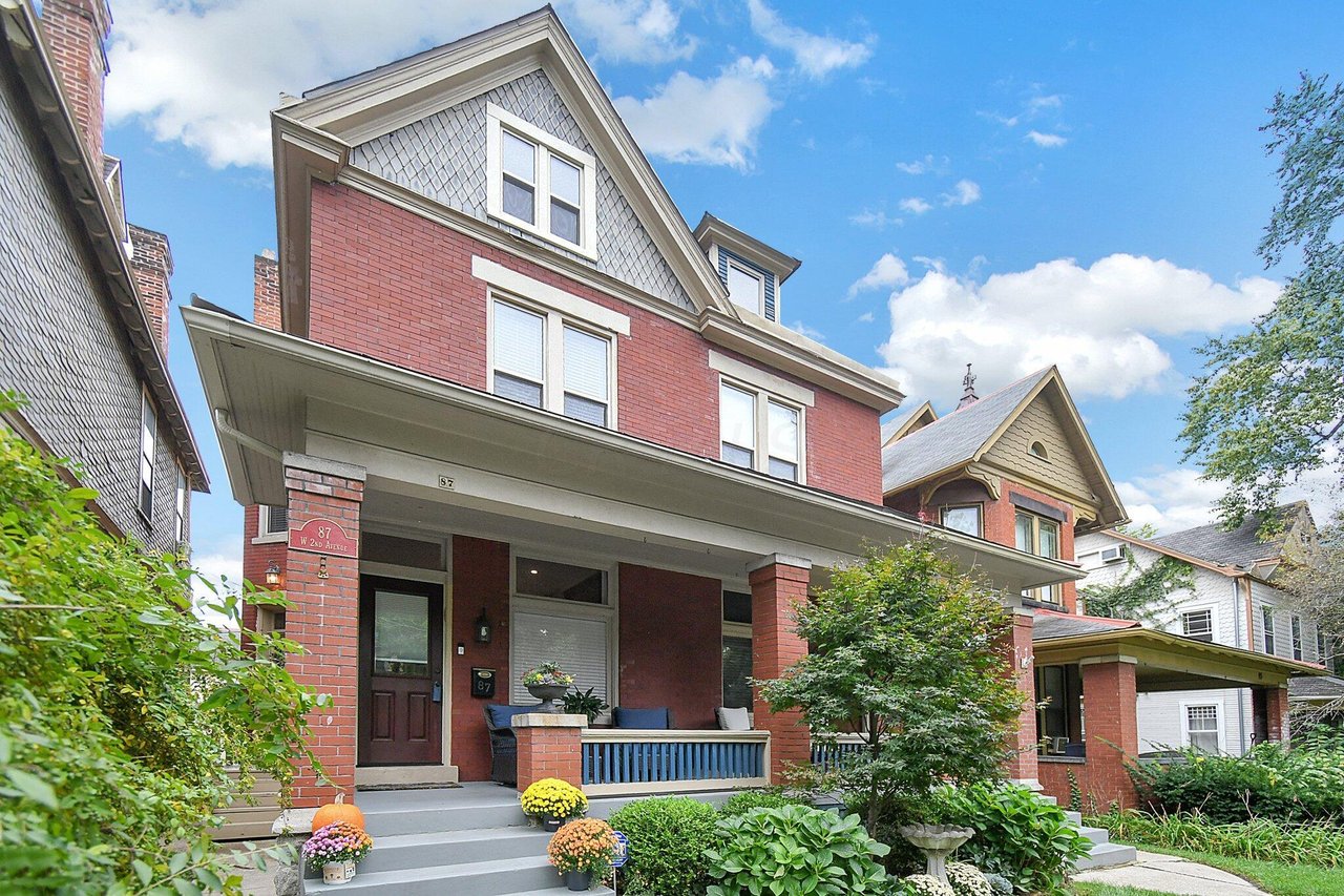 87 W 2nd Avenue: A Sold 1900 Victorian Village Home with Exposed Brick