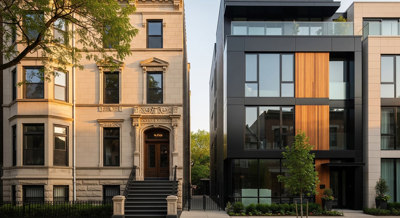 New Construction vs Historic: Choosing Chicagoland Luxury