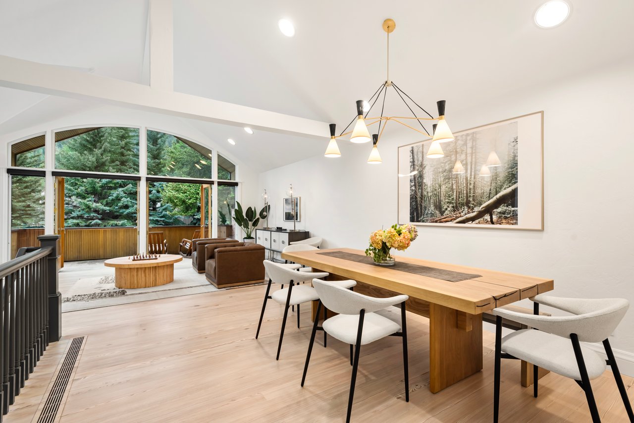 Beautiful Mountain Contemporary Townhome in Aspen Central Core