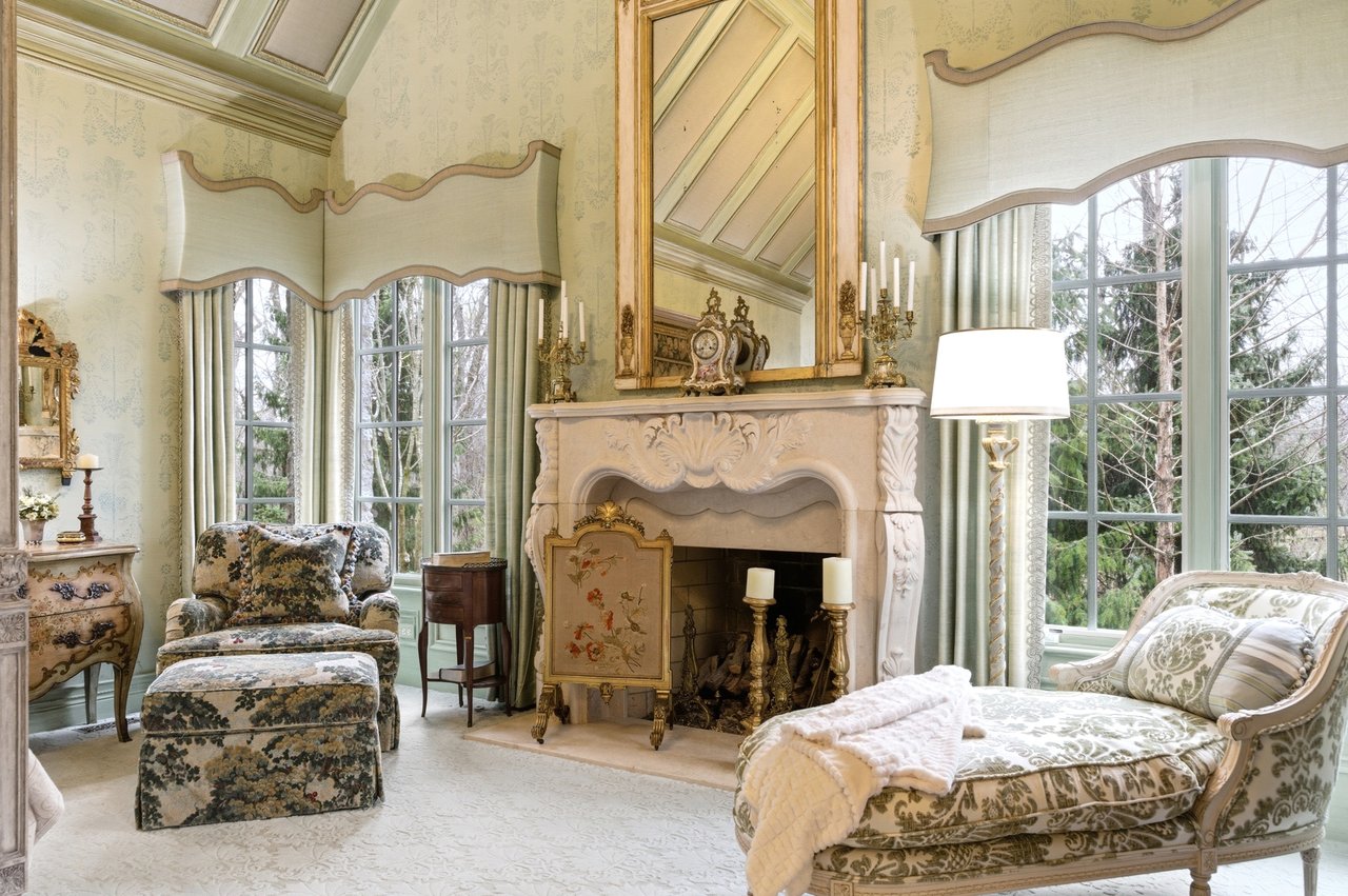 French Country Manor Home