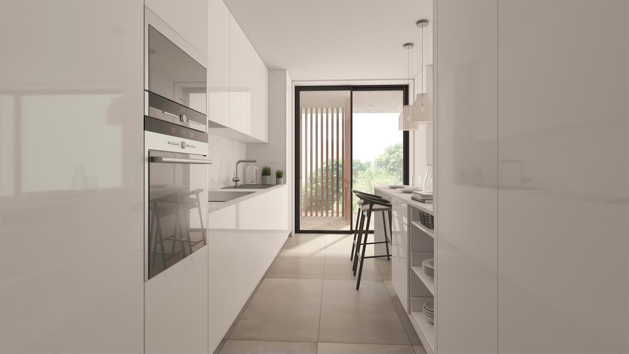 Elegant 3-Bedroom Sea-View Apartment with Large Terrace & Rooftop Pool in Vila Nova de Gaia