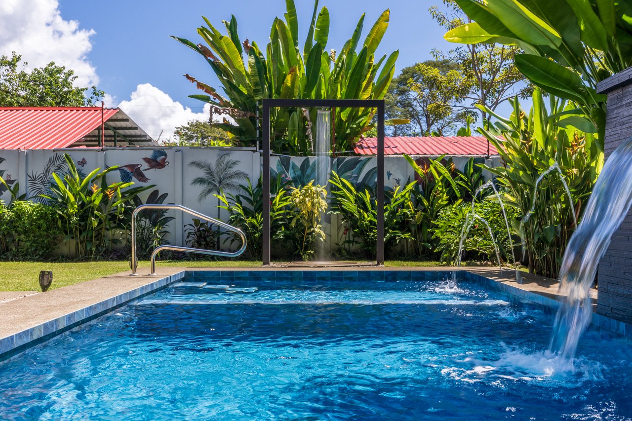 Tropical Modern Residence near Marino Ballena National Park