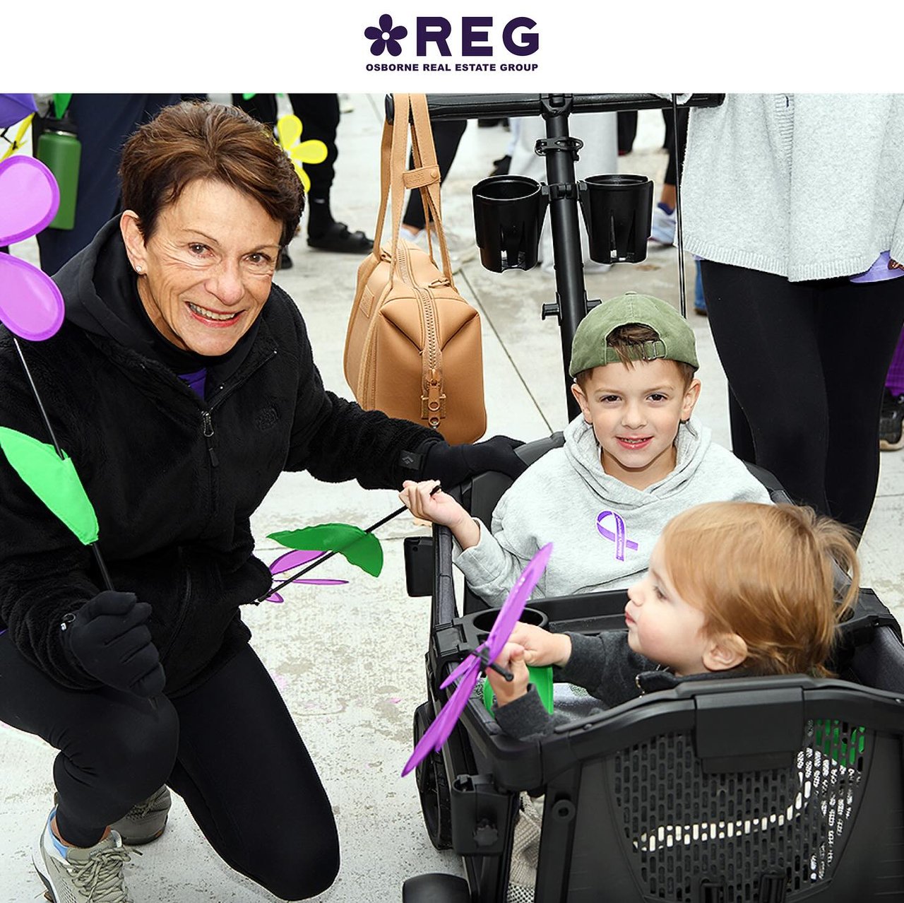 Osborne Real Estate Group Raises $5,890 for Alzheimer’s