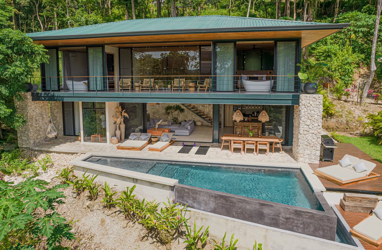 Modern Ocean View Villa, Santa Teresa, Puntarenas