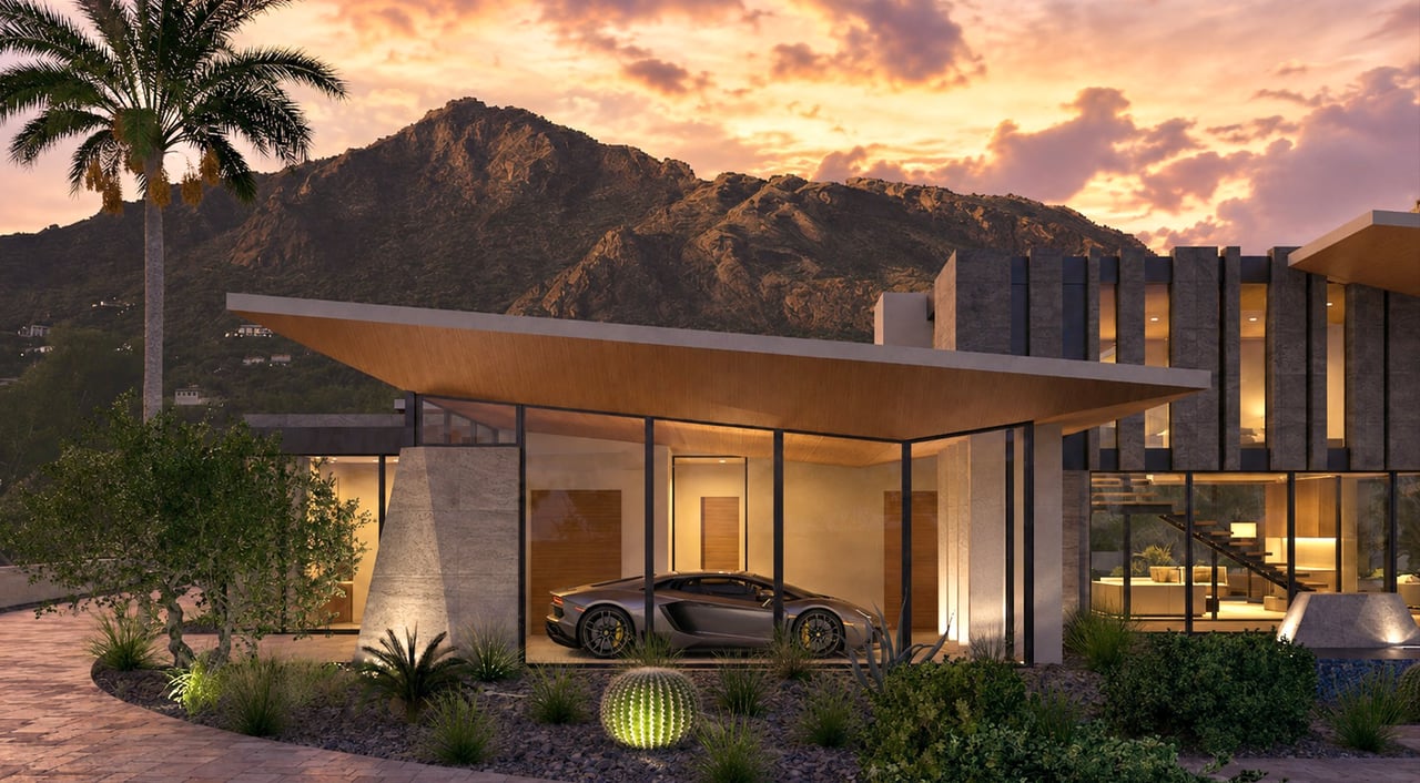 Contemporary Luxury Home in Paradise Valley, Arizona 