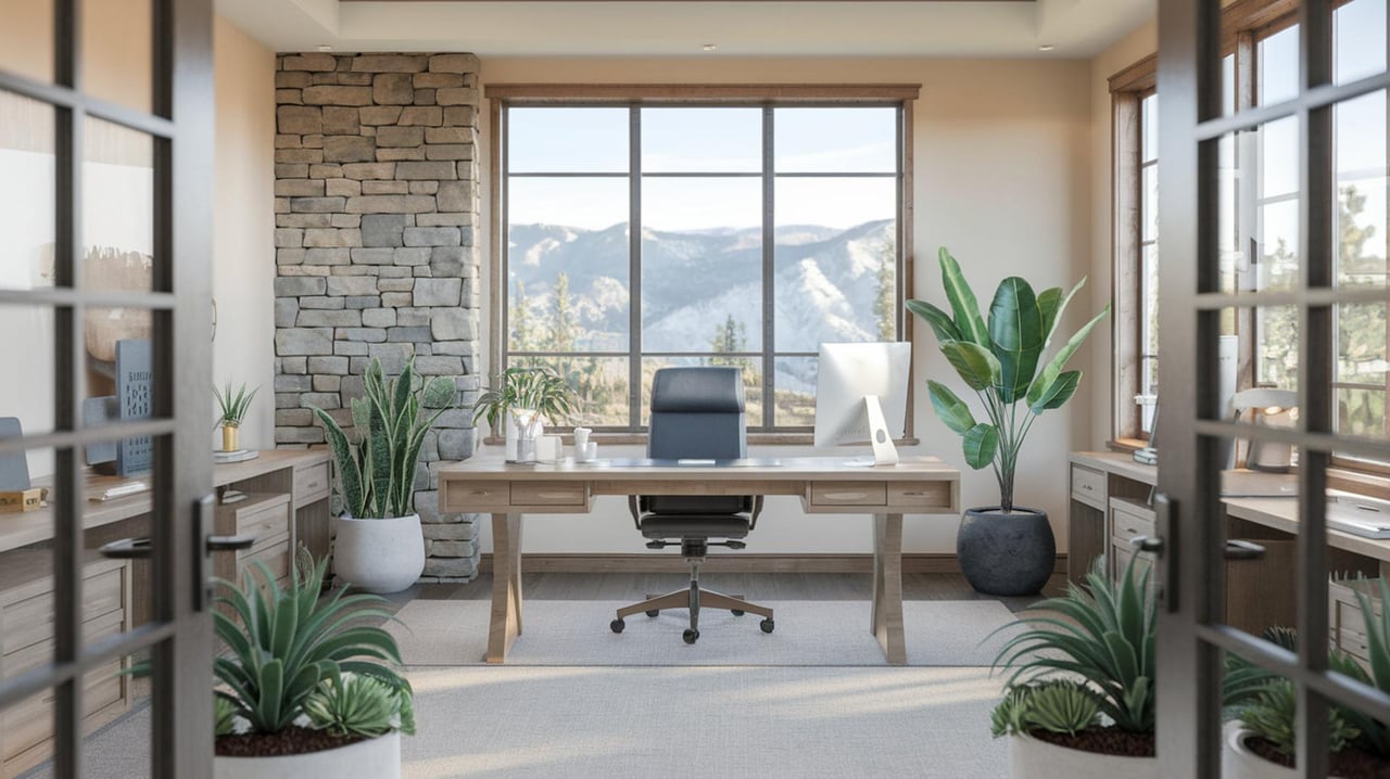 Designing a Luxury Home Office in Deer Valley: Where Function Meets Inspiration